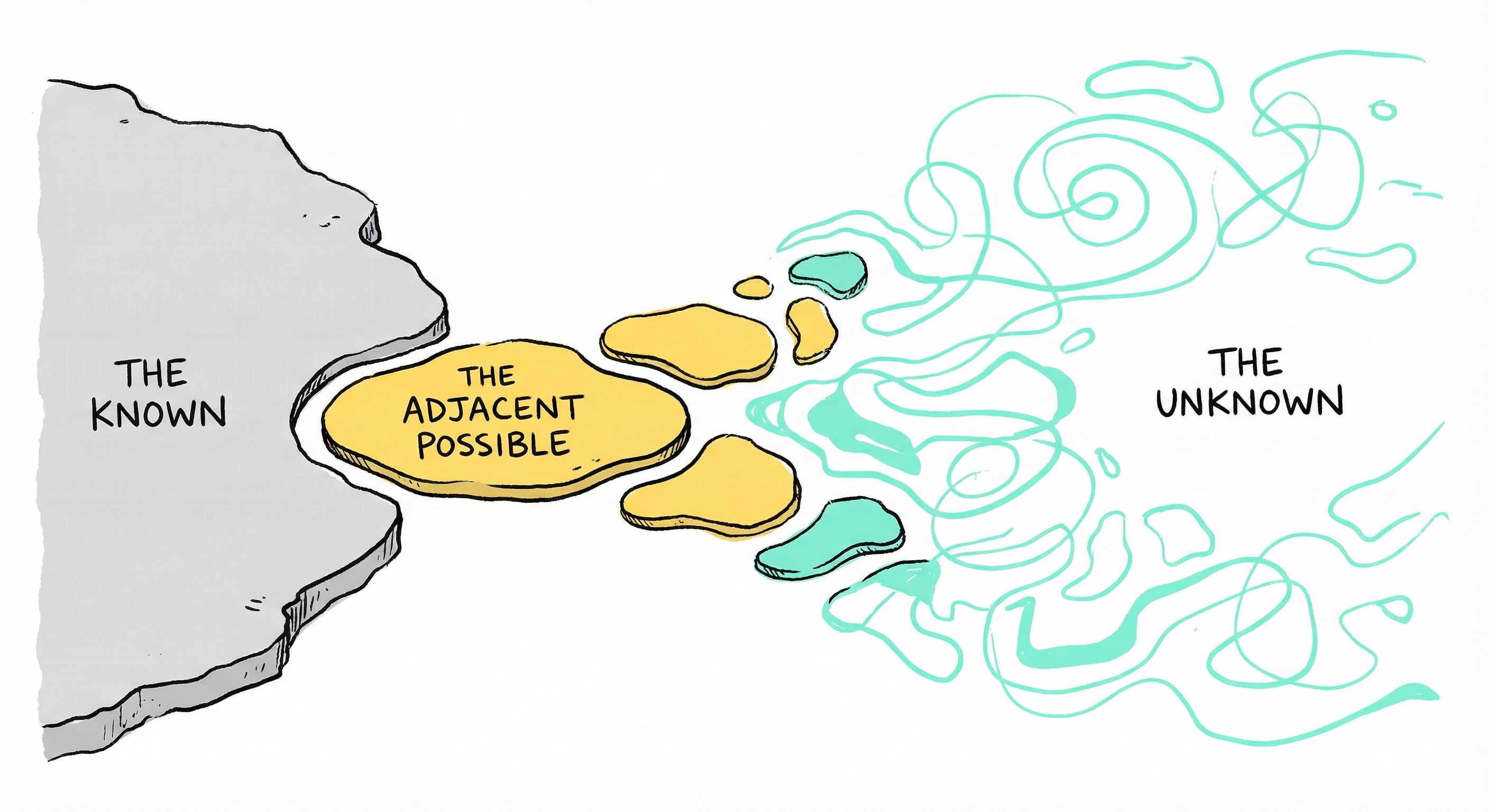 The Adjacent Possible